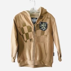 TOP HEAVY Full Zip Sherpa Polar Hooded Fleece Boy’s Bomber Jacket